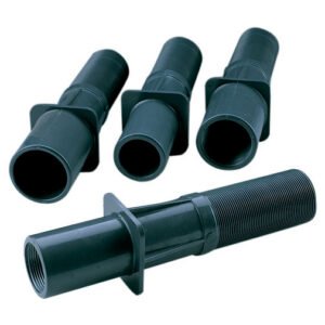 TRAVERSE DE MUR 300 mm 2″ PVC