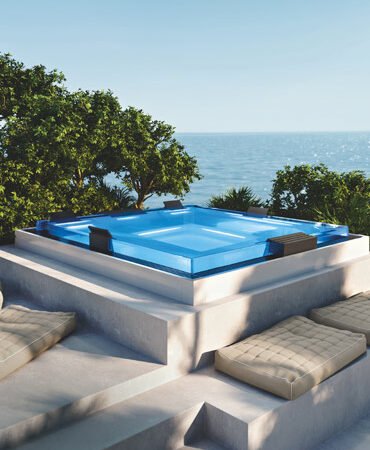 JACUZZI 2/3 PLACES (200*160*82 CM)