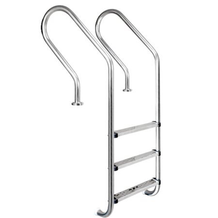 ECHELLE PISCINE 2 MARCHE INOX 304L MIXTE MARCHE LUX GEMAS