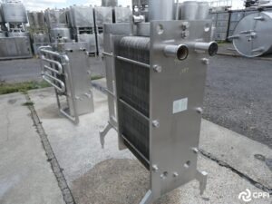 ECHANGEUR A PLAQUE BOLTED INOX 120KW PLATE LINE