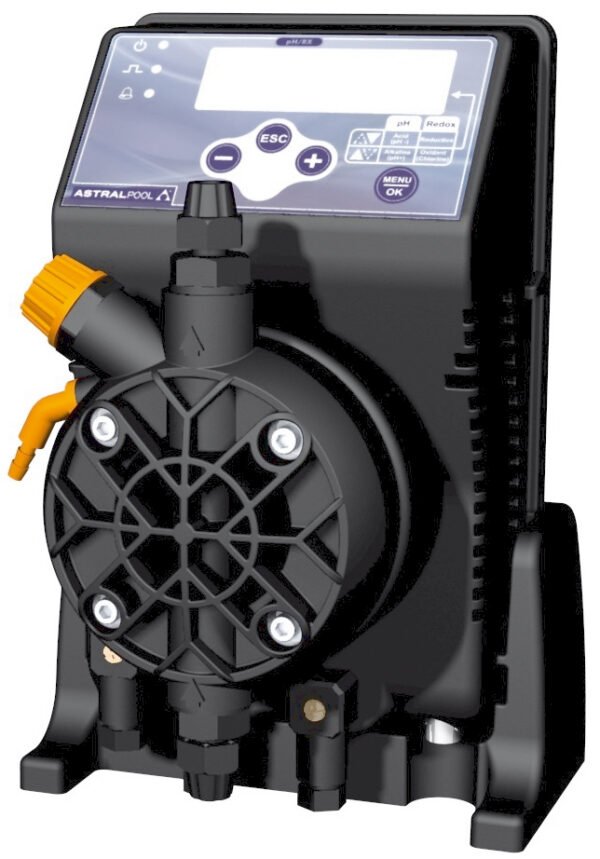 EXACTUS MODELE PH/RX. ,ECRAN LCD RÉTRO-ECLAIRE, MODES D›OPERATION ON/OFF OU PROPORTIONNEL 14-0 PH : 1400-1000- MV ACQUA DOS DIGIT pH/ORP 20l/ 5bars type D